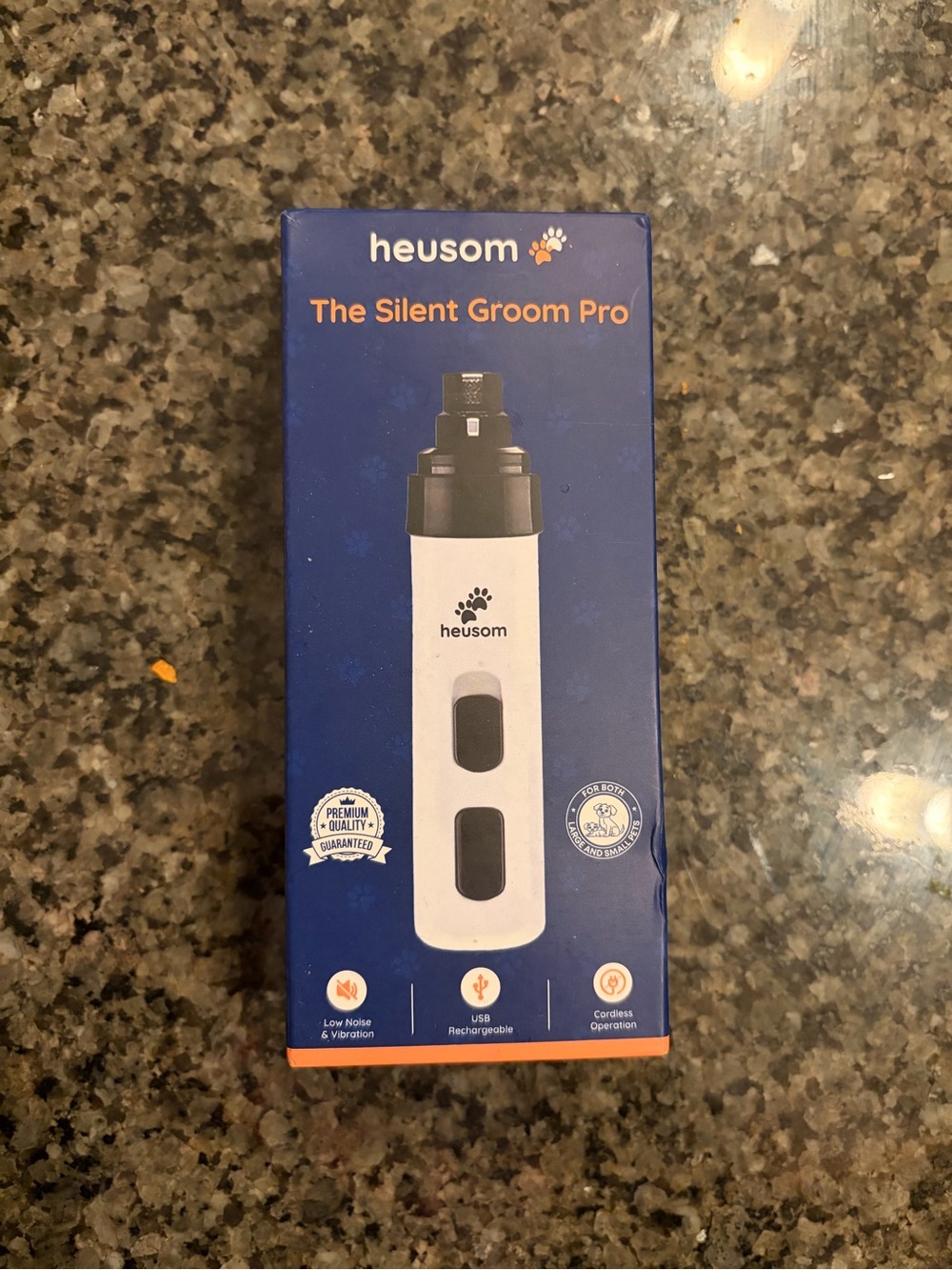 Heusom Silent Pet Nail Trimmer